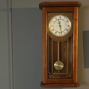 Bulova Westminster Brown Wall Clock